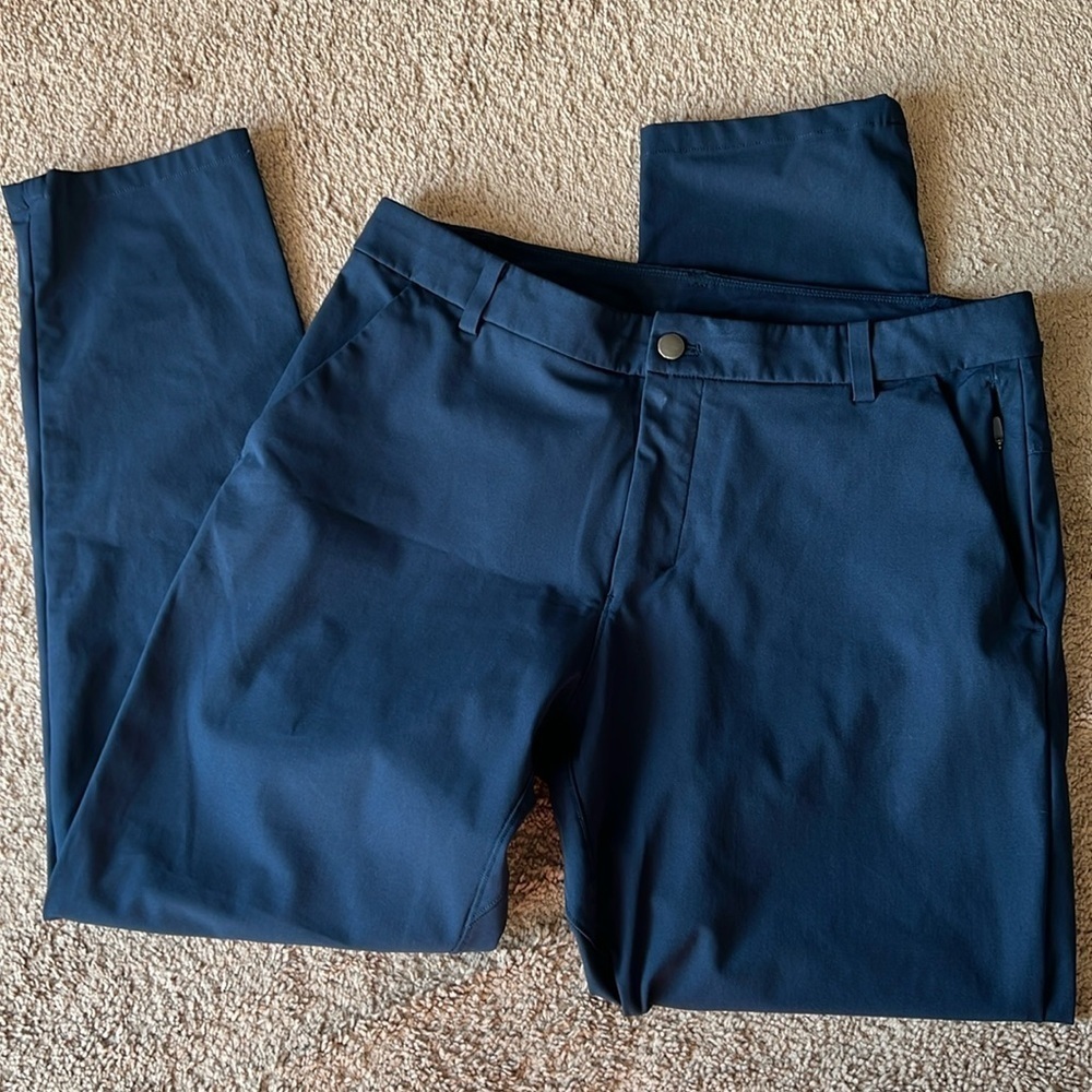 Lululemon Commission Pant Classic Warpstreme 30” True Navy - Picture 5 of 12